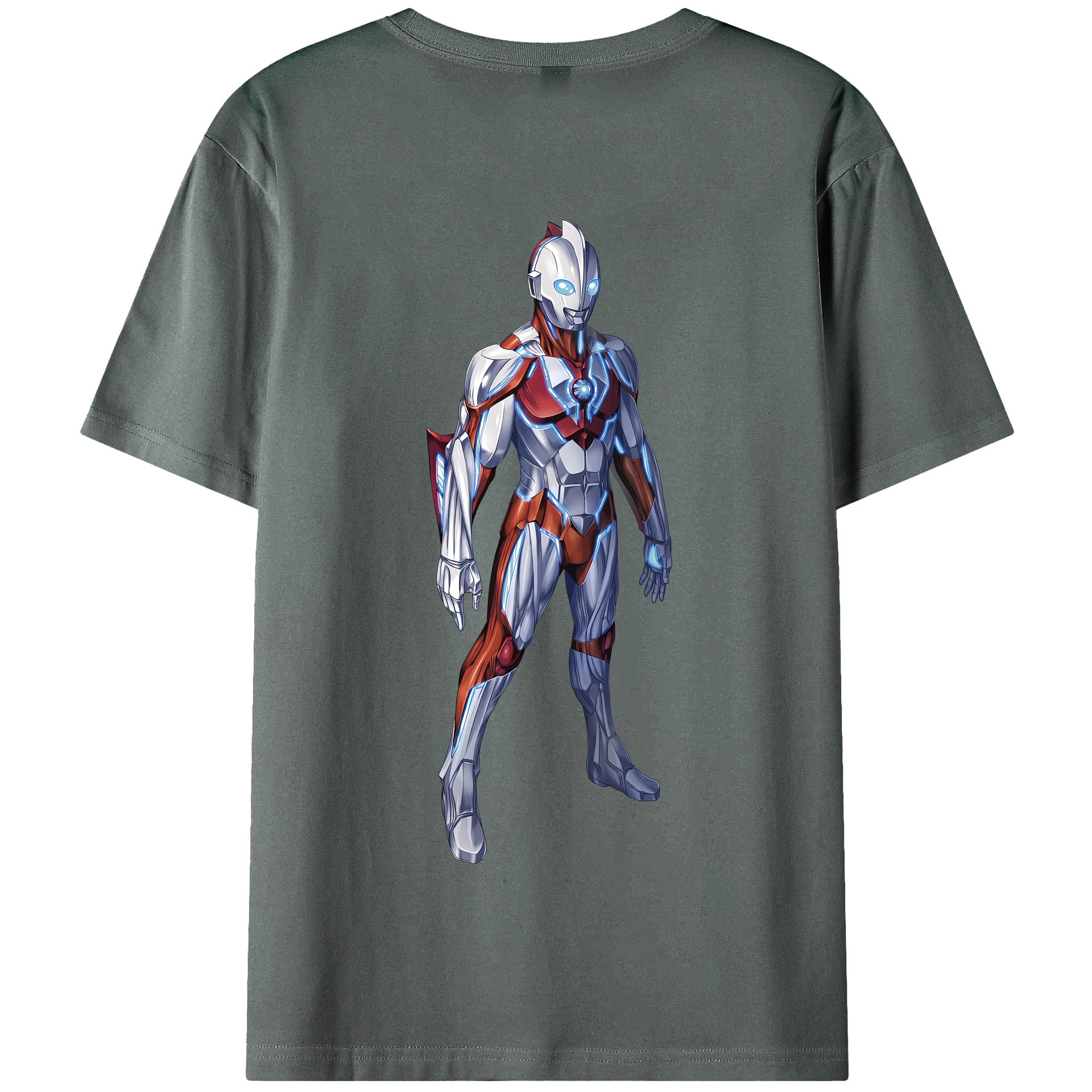 （画像用） ウルトラマン Ultraman 綿100％半袖Tシャツ（背面プリント）